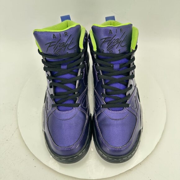 Nike Flight 13 Women Size 9.5 616298 500 Mid Electro Purple Basketball Shoes - Picture 3 of 11